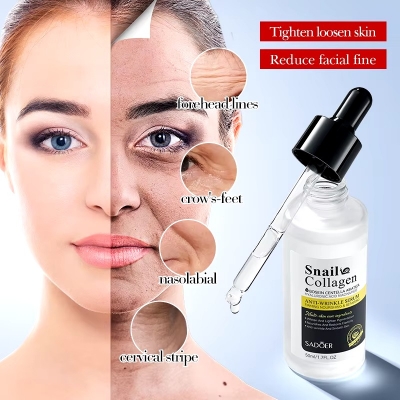 Picture of SADOER Snail Collagen Bosein Centella Asiatica Hyaluronic Acid Niacinamide Anti Wrinkle Serum- 50ml - 