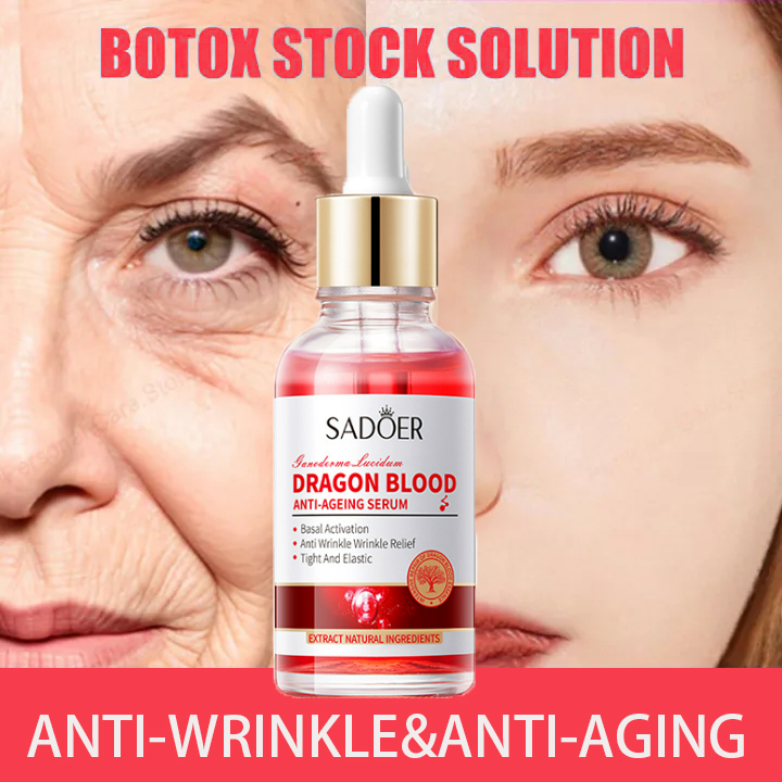 Picture of SADOER Dragon Blood Anti-Ageing Skin Care Serum- 30ml - 