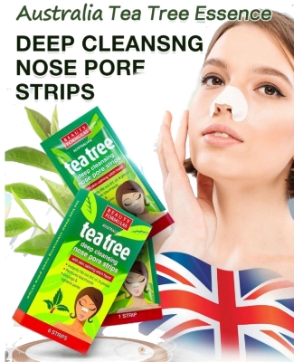 Picture of Beauty Formulas Australia Tea Tree Deep Cleansing Nose Pore Stripes- 6 Stripes - 