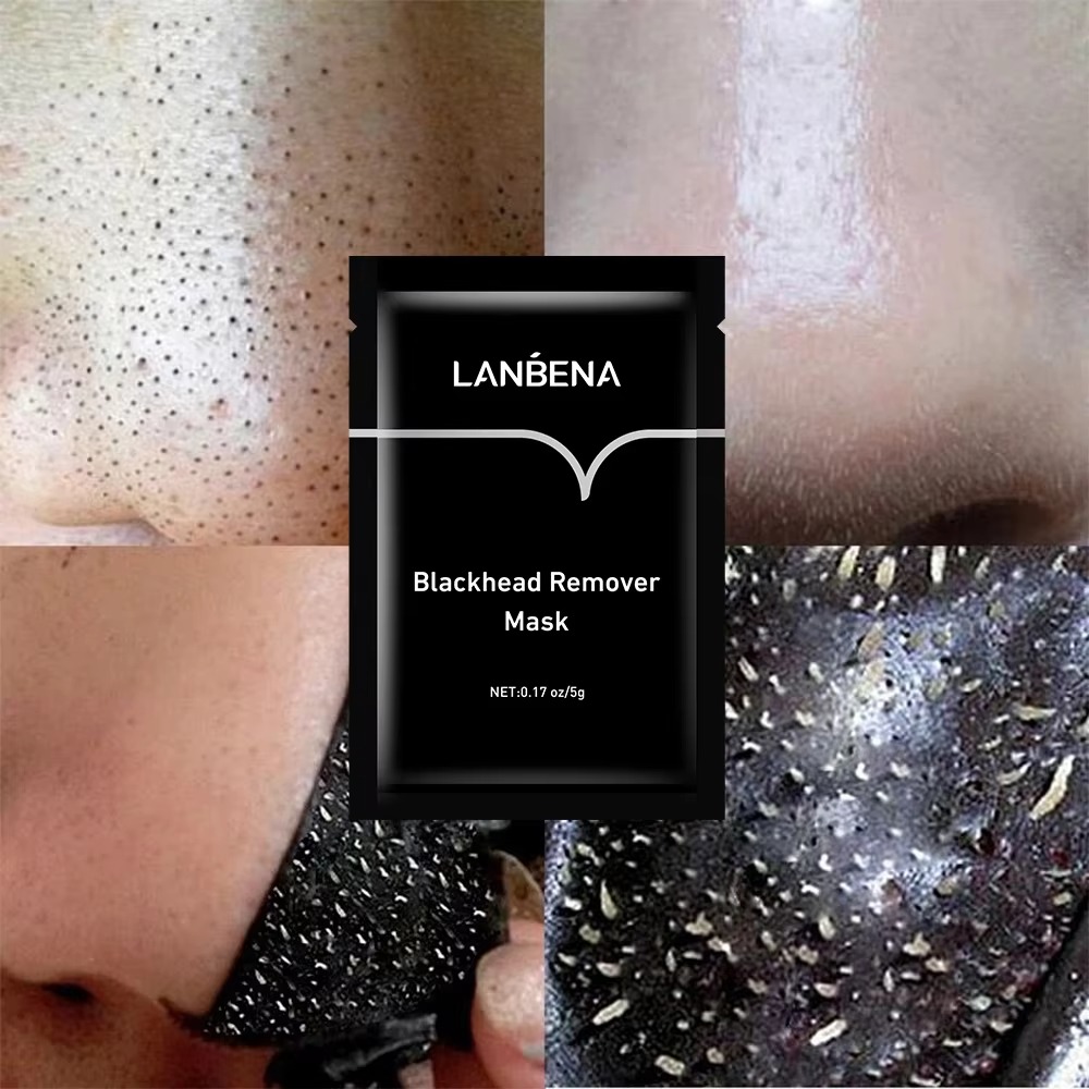 Picture of LANBENA Blackhead Remover Nose Mask- 5g (5 Pieces) - 