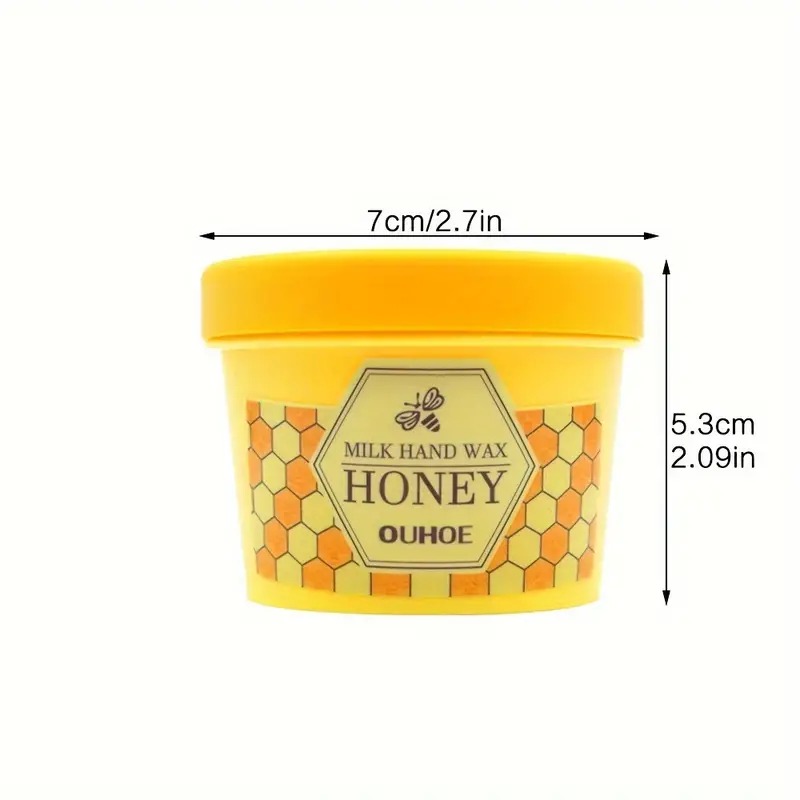 Picture of OUHOE Deep Cleansing Honey Milk Hand Wax- 100g - 