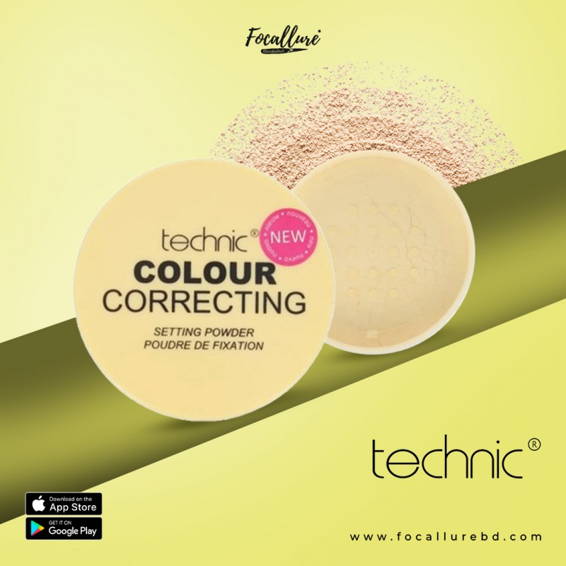 Picture of Technic Colour Correcting Setting Powder- 20g - 