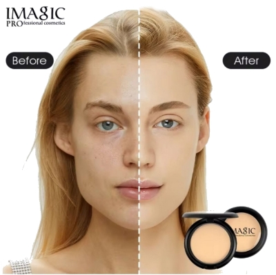 Picture of IMAGIC Face Compact Makeup Powder- 15g - 