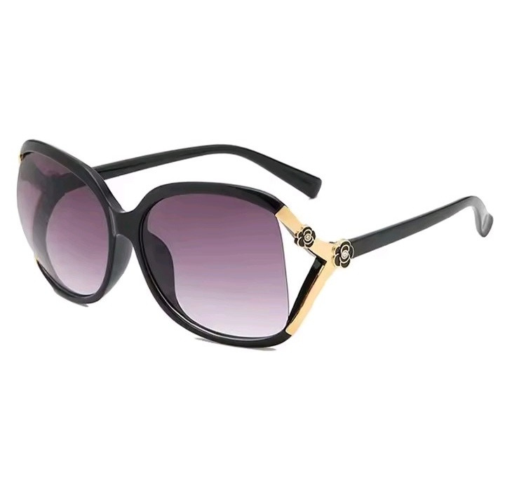 Picture of New Large Frame Circular Shape Sunglasses Women's Brand Designer Fashion Sun Glasses Women Driving Eyewear UV400 Oculos De Sol - 