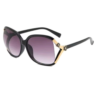 Picture of New Large Frame Circular Shape Sunglasses Women's Brand Designer Fashion Sun Glasses Women Driving Eyewear UV400 Oculos De Sol - 