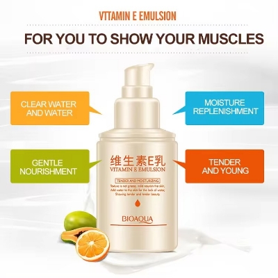 Picture of BIOAQUA Water Tender Smooth Moisturizing Vitamin E Emulsion- 100ml - 