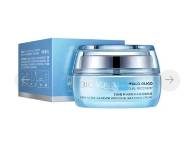 Picture of BIOAQUA Hyalo-Oligo Dual Recovery Ice Spring Rehydrating Skin Rejuvenating Cream- 50g - 