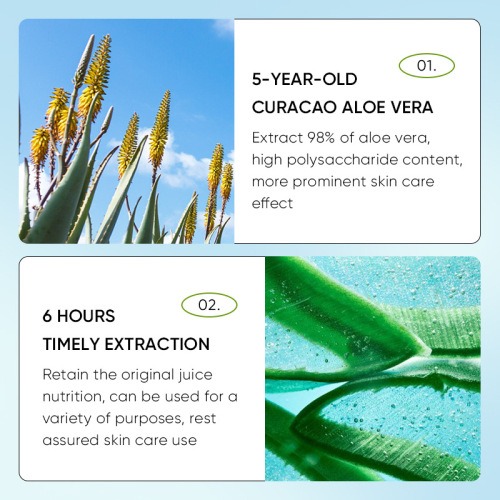 Picture of SADOER Curacao Aloe Vera Hydrate Moisture Face Serum- 30ml - 