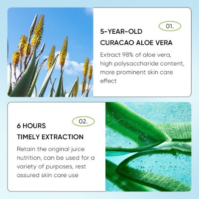 Picture of SADOER Curacao Aloe Vera Hydrate Moisture Face Serum- 30ml - 