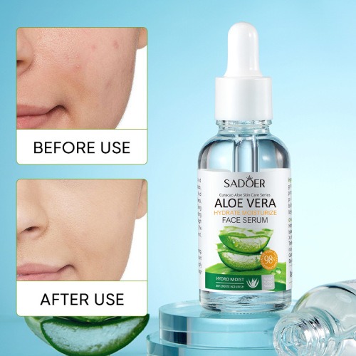 Picture of SADOER Curacao Aloe Vera Hydrate Moisture Face Serum- 30ml - 