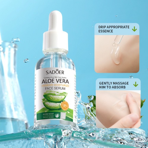 Picture of SADOER Curacao Aloe Vera Hydrate Moisture Face Serum- 30ml - 