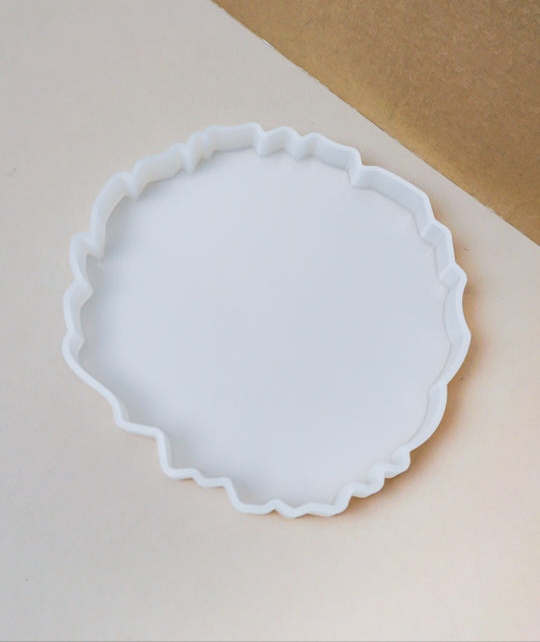 Picture of Resin Epoxy and Gypsum  mould Silicone Geode Coaster Mold Resin Epoxy Casting Mould DIY Art Craft Accessories Nicle 1pcs_resgin_epoxy_gypsum_mould - 