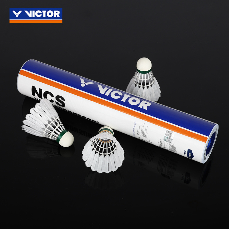 Picture of VICTOR NCS  New CarbonSonic Badminton Shuttlecocks Synthetic_Feather

Carbon Sound Badminton Ball Speed 75# Composite Cork 1pcs - 