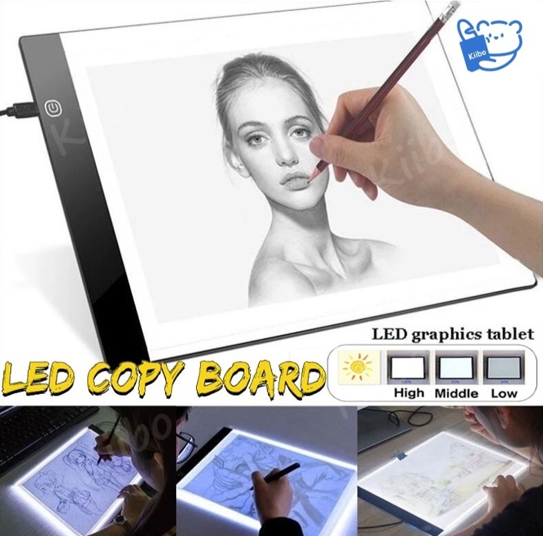 Picture of LED Table
Drawing Board Transparent Copying Table

Adjustable Brightness Night Light child Learning drawing and Writing A5 Size - 