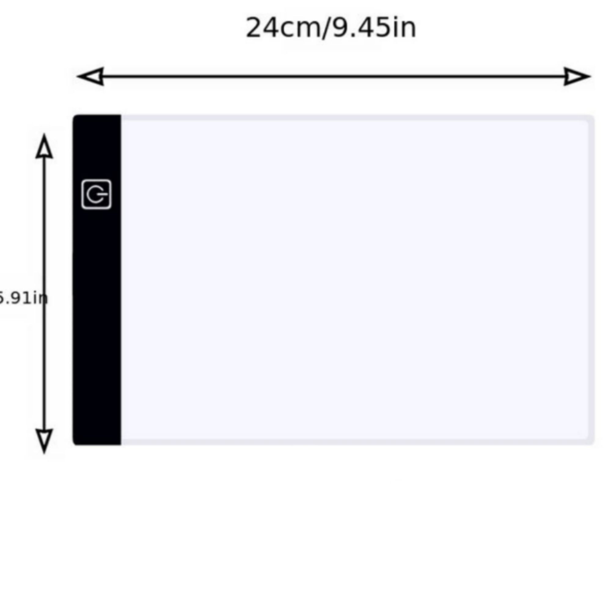 Picture of LED Table
Drawing Board Transparent Copying Table

Adjustable Brightness Night Light child Learning drawing and Writing A5 Size - 