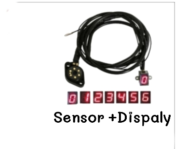 Picture of Hero  Thriller Motorcycle Gear shift level_position  sensor and display_gear Indicator Display and Sensor For Motorcycles bike_Digital Gear Show Display and Sensor Motorcycle gea Shift Lever Sensor_Motorcycle gear number show display and sensor-Full set - 