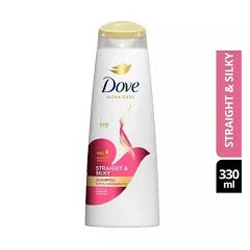 Picture of DOVE ULTRA CARE STRAIGHT & SILKY SHAMPOO 330ML