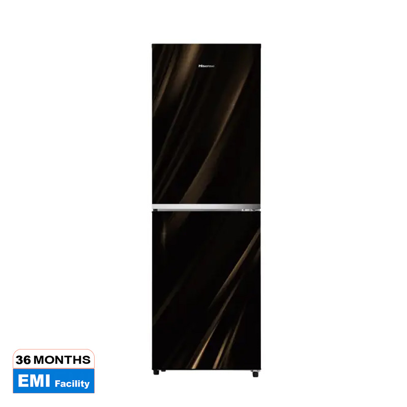 Picture of Hisense 277 Liter Top Mount Glass Door Refrigerator Rose Gold | RTDG276NARG/BD3