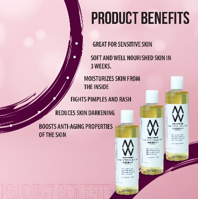 Picture of Body Wash and Face Wash Pure Castile Liquid Soap UNSCENTED 300ML