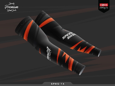 Picture of Speedy Branded Sunscreen Sleeves Summer Thin Anti-UV Cuff Arm Sleeves Men's Sun Protection Sleeves Outdoor Sports Driving Riding Arm Cover