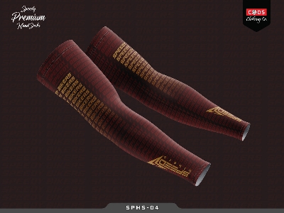 Picture of Speedy Branded Sunscreen Sleeves Summer Thin Anti-UV Cuff Arm Sleeves Men's Sun Protection Sleeves Outdoor Sports Driving Riding Arm Cover