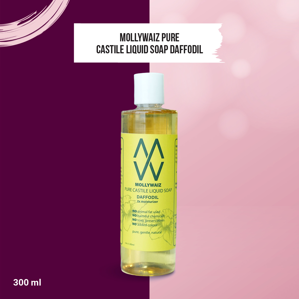 Picture of Mollywaiz Pure Castile Liquid Soap Buy 2 Get 1