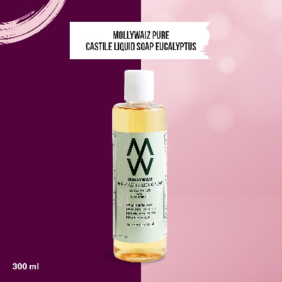 Picture of Mollywaiz Pure Castile Liquid Soap Buy 2 Get 1 Body Wash and Face Wash