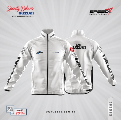 Picture of Windbreaker Premium Windproof, Dustproof& Dust Coat For SUZUKI LOVERS AND SUZUKI Bike Riders.Windbreaker
