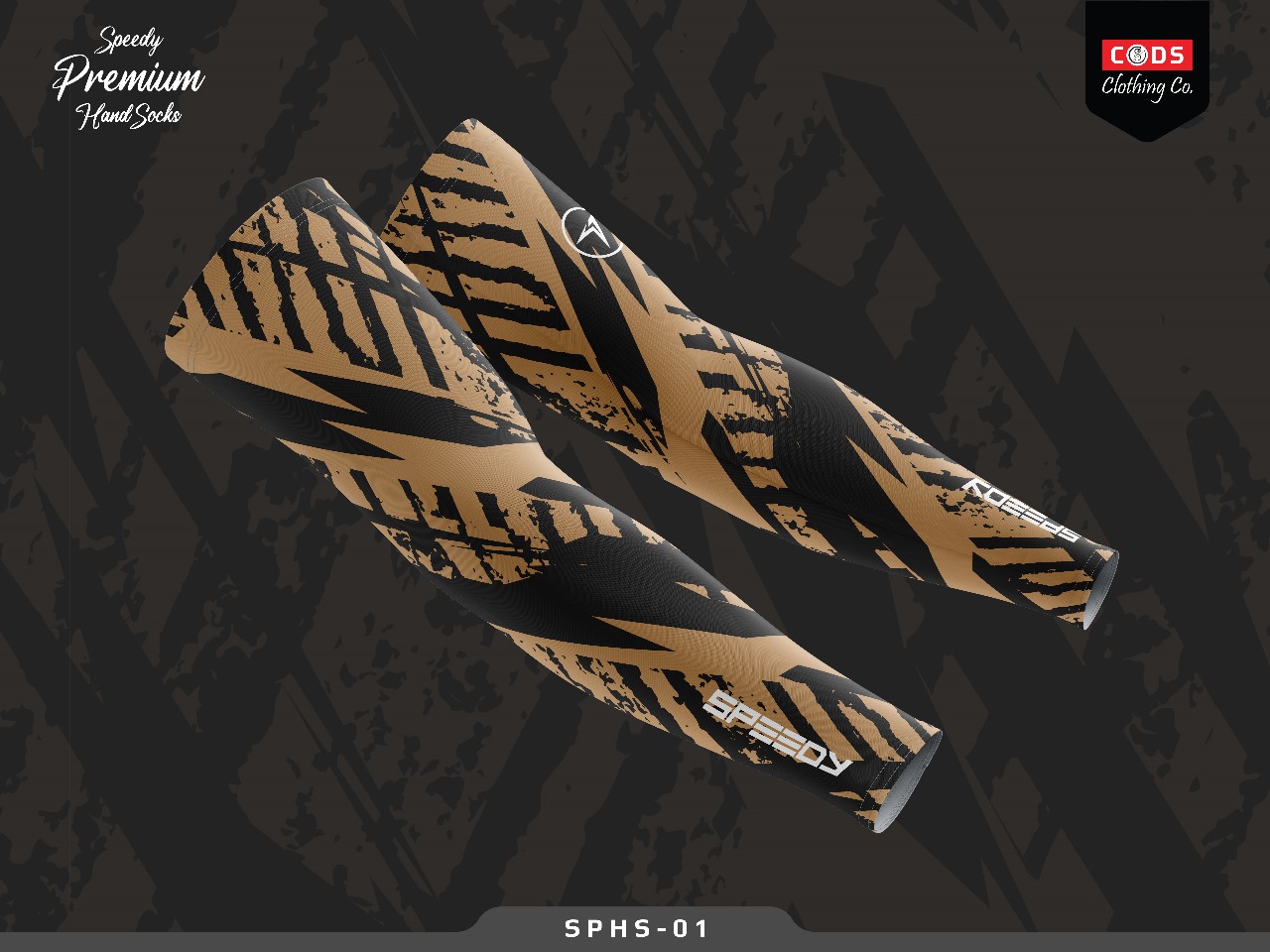 Picture of Premium Hand socks, Biker hand soicks,Speedy Branded hand socks ,Speedy Branded Sunscreen Sleeves Summer Thin Anti-UV Cuff Arm Sleeves Men's Sun Protection Sleeves Outdoor Sports Driving Riding Arm Cover