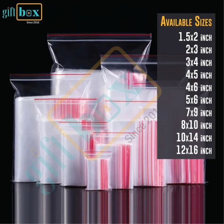 Picture of 10 x 14 Inch Zipper Poly Bag- 25 Piece