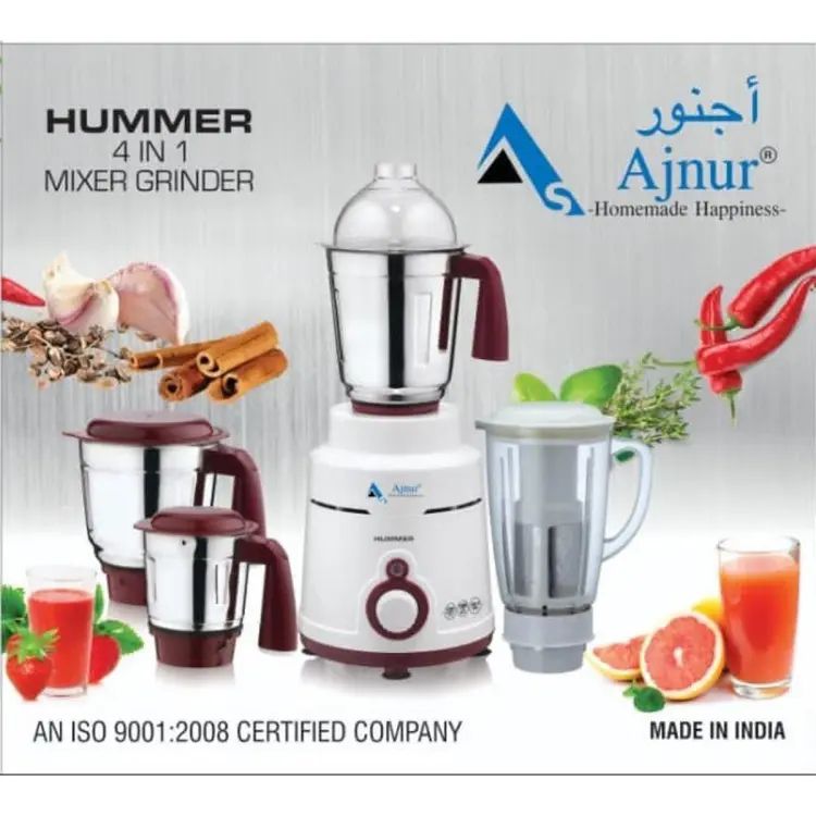 Picture of 1200 Watt 4-in-1 Juicer Mixer Grinder For Wet and Dry Spices Chutneys and Curries