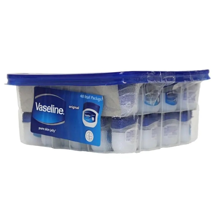 Picture of 24 Pcs 9ml Mini Vaseline Case. Travel Size Jars, Pure White Petroleum Jelly