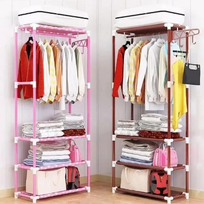 Picture of 3 Layer Cloth Organizer Rack Wardrobe