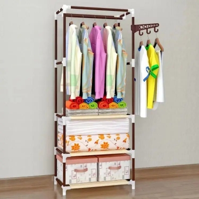 Picture of 3 Layer Cloth Organizer Rack Wardrobe