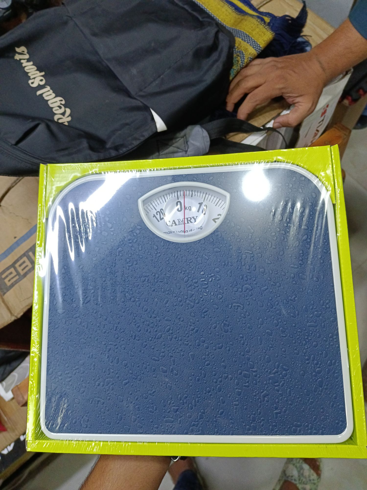 Picture of 360Camry BR2017-Mechanical ব্যক্তিগত ওজন স্কেল-130 এসজিএস সার্টিফাইড - weight machine (Navy Blue)