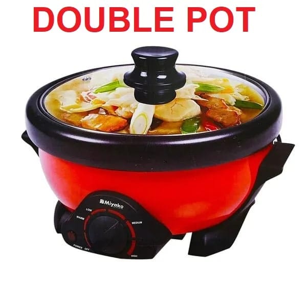 Picture of 4 Liter Miyako MC-350D Full Automatic Multi Cooker, Electric curry cooker with Removable nonstick pan cooking and warming system