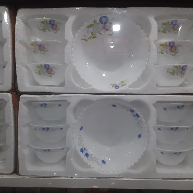 Picture of 7-Piece Ceramics Soup Set - Firni Set- Enjoy Your Soups And Desserts In Style With This Elegant Ceramics Set