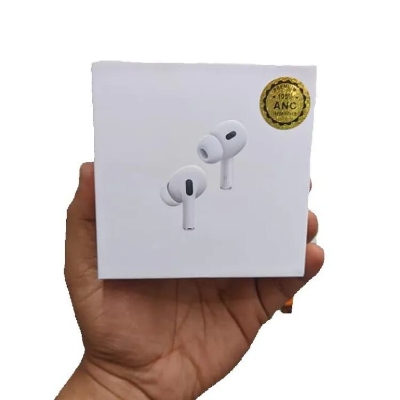 Picture of AirPods_Pro 2nd generation ANC active noise cancellation and transparency mode(2nd Generation) High Quality True Wireless Earbuds Earphones (White)