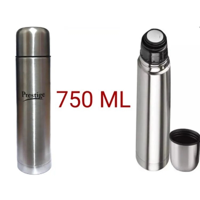 Picture of ALL STEEL HOT/ COLD WATER FLASK/TEA FLASKS/VACUUM BOTTLE 750ML (Silver)