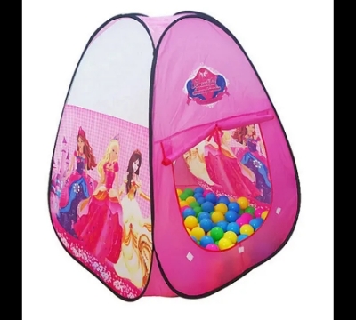 Picture of Barbie Tent house with 50pcs ball (Pink)