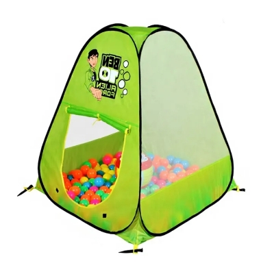 Picture of Ben 10 Tent House With 50 Ball - Green (Green)