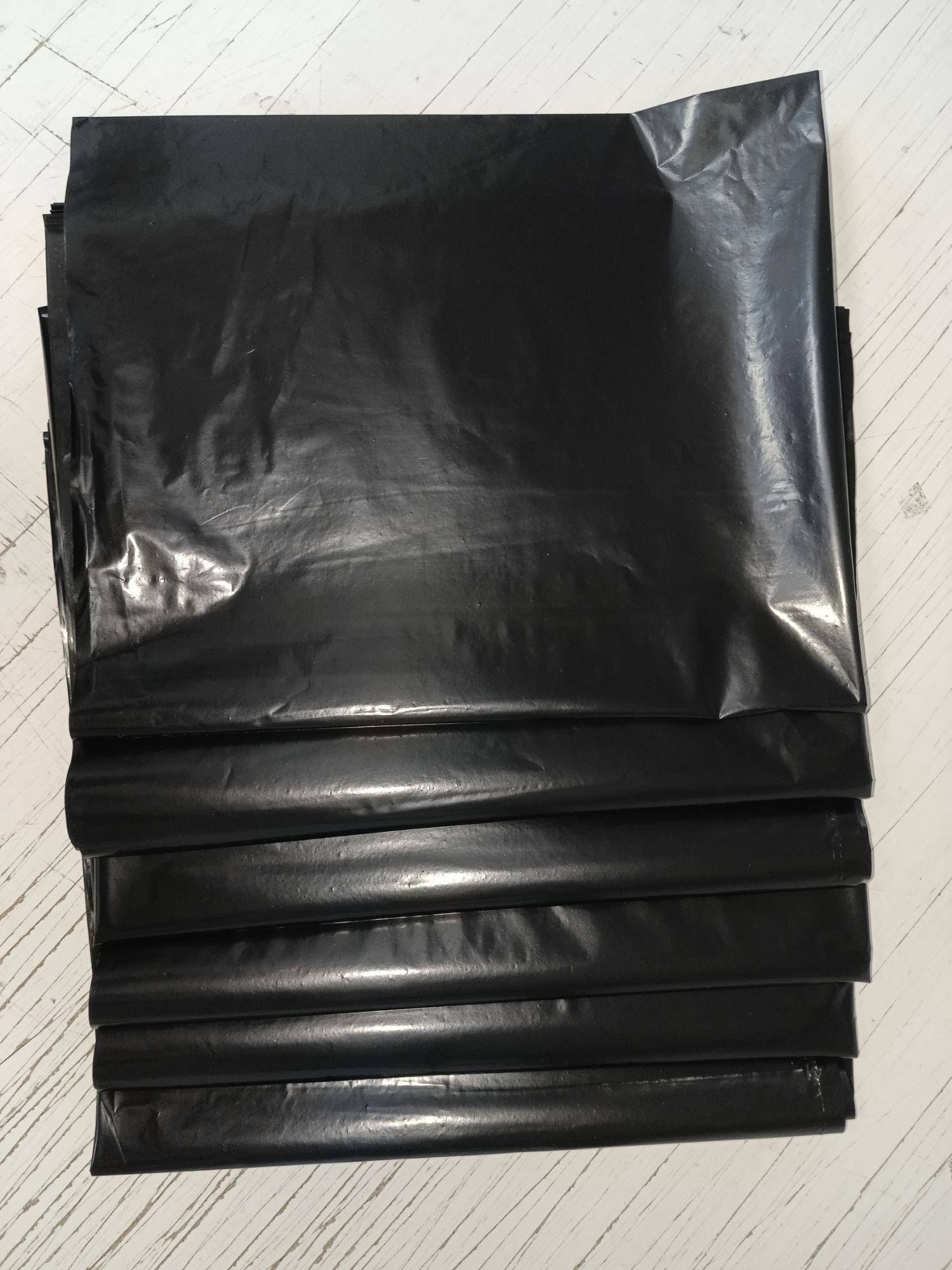 Picture of BLACK (24" X18") 100PCS Trash Bag / Poly Bag / Garbage Bag / Moyla Felar Bag / Polibag