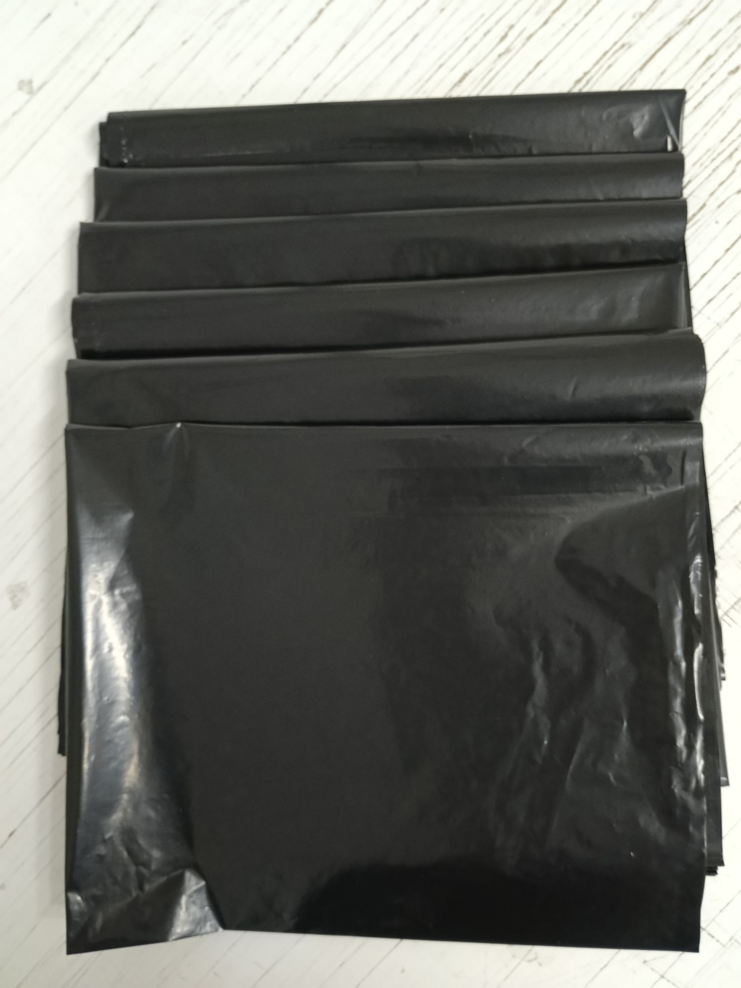 Picture of BLACK (24" X18") 100PCS Trash Bag / Poly Bag / Garbage Bag / Moyla Felar Bag / Polibag