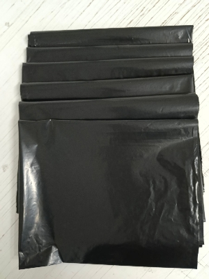 Picture of BLACK (24" X18") 100PCS Trash Bag / Poly Bag / Garbage Bag / Moyla Felar Bag / Polibag