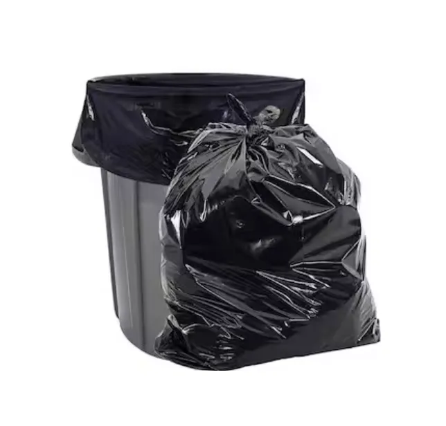 Picture of Black (30" X20") 20PCS Trash Bag / Poly Bag / Garbage Bag / Moyla Felar Bag / Polibag (Black)