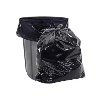 Picture of Black (30" X20") 20PCS Trash Bag / Poly Bag / Garbage Bag / Moyla Felar Bag / Polibag (Black)