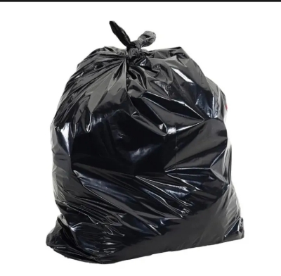 Picture of Black (30" X20") 20PCS Trash Bag / Poly Bag / Garbage Bag / Moyla Felar Bag / Polibag (Black)