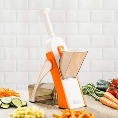 Picture of Brava Spring Slicer Vegetables Fruits Cutter (Orange)
