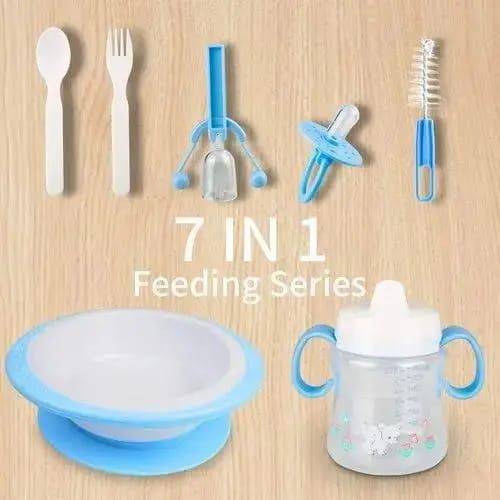 Picture of Children Tableware 7 in 1 feeding series(1 set) Multicolor