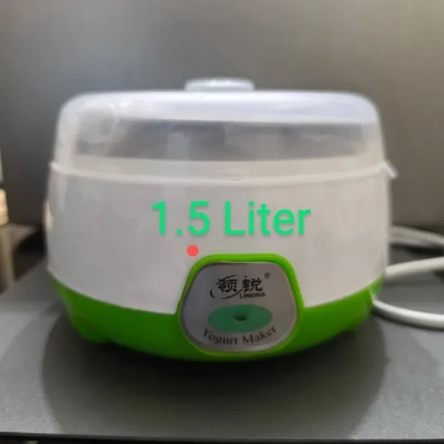 Picture of Electric Doi/Yogurt Maker( 1liter) and  (1.5 liter), effortlessly create delicious homemade doi/yogurt with convenience and precisionGreen, Pink